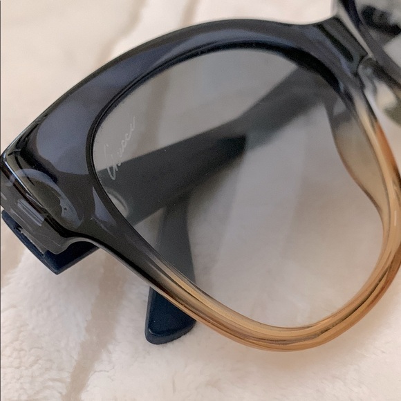 Gucci Butterfly Frame Sunglasses with Gradient UV Protection Lenses main image 10